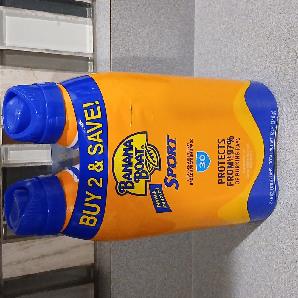 Banana Boat Sport Sunscreen Spray SPF 30 2 Pack
